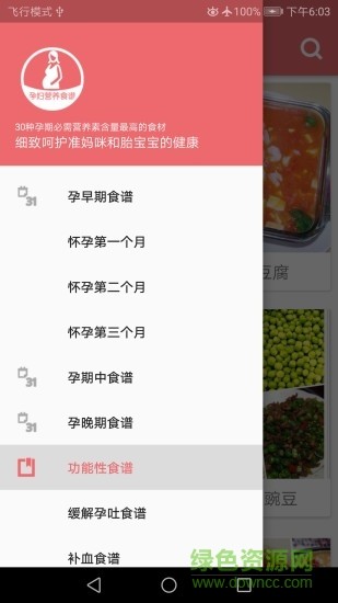 孕妇营养食谱app