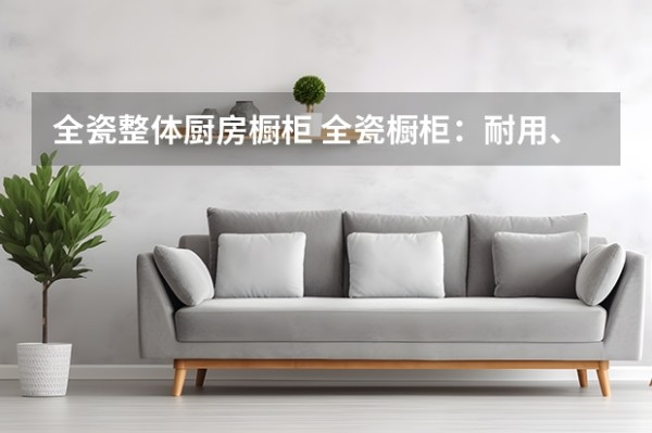 全瓷整体厨房橱柜 全瓷橱柜:耐用、环保、性能卓越、经济实惠