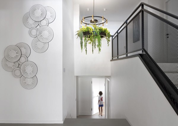 Lámparas con plantas