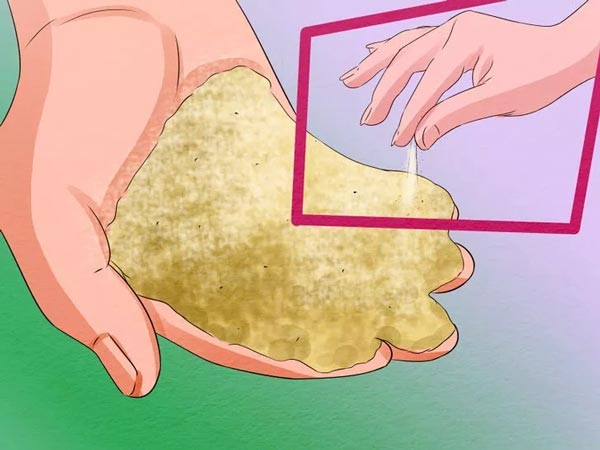 燕麦片混合物洒入地毯效果图