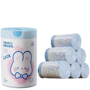 家用加厚商用手提垃圾袋加大背心厨房黑色垃圾袋办公室宿舍用TK