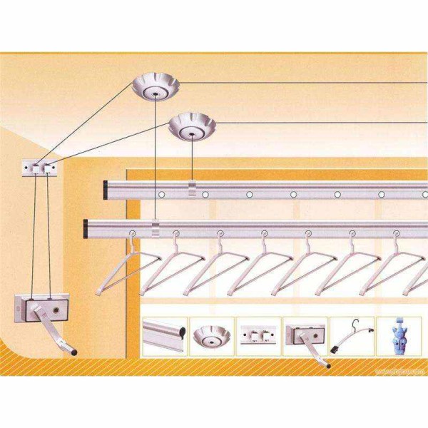 作为晾衣架的智能款 升降的晾衣架平时应多注意保养