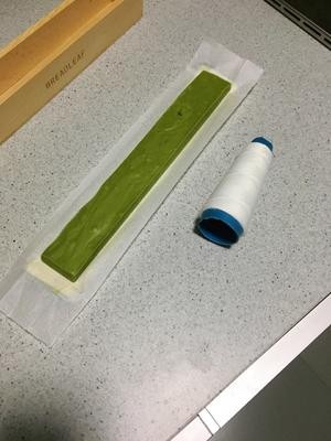 抹茶生巧(不用刀就能完美切割的方法)的做法 步骤7