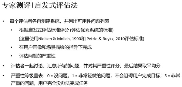 专家测评方法