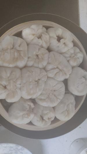 芥菜干酱香包的做法 步骤7
