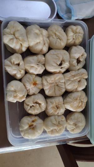 芥菜干酱香包的做法 步骤8