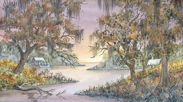 Henry Neubig泥土颜料画欣赏