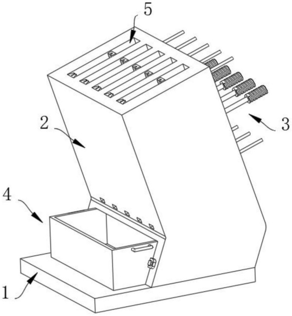 一种刀具收纳架的制作方法