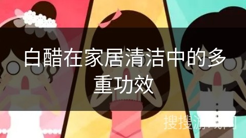 白醋在家居清洁中的多重功效