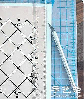 零碎布料+纽扣创意DIY装饰画 - www.youjiao5.com