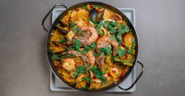 paella de mariscos