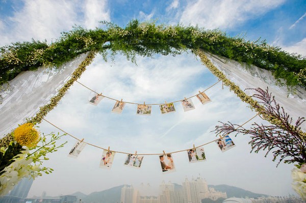浪漫婚礼布置现场图片 婚礼布置技巧 第5张