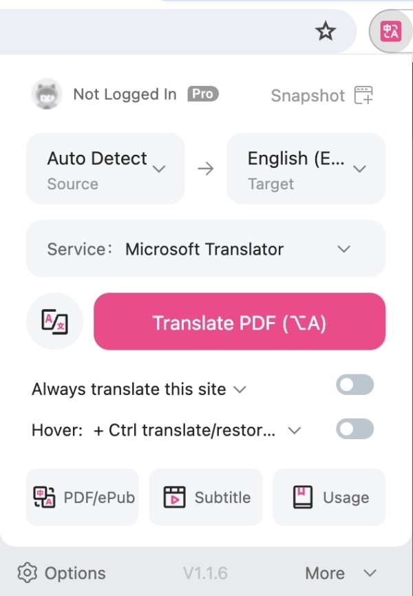 translate pdf