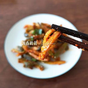 香辣萝卜干,懒人速成不晾晒法,包你喜欢的做法 步骤10