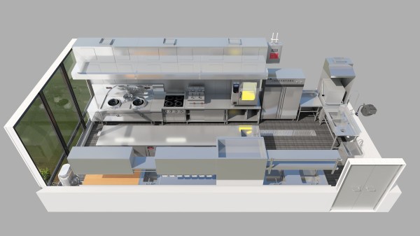 新城区集成智慧厨房厂家定制智慧厨房茂发厨具