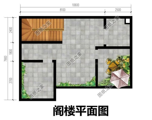 农村一层养老房别墅，为父母建造一个安心的居住环境，安度晚年