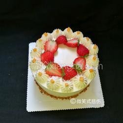 简单水果装饰生日蛋糕的做法[图]