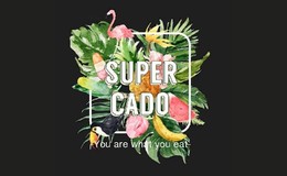 蔬卡SUPERCADO享瘦是你的生活选择，好吃是我的人生态度。You are what you eat.