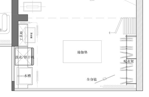 家务间布局设计—阳台家务间