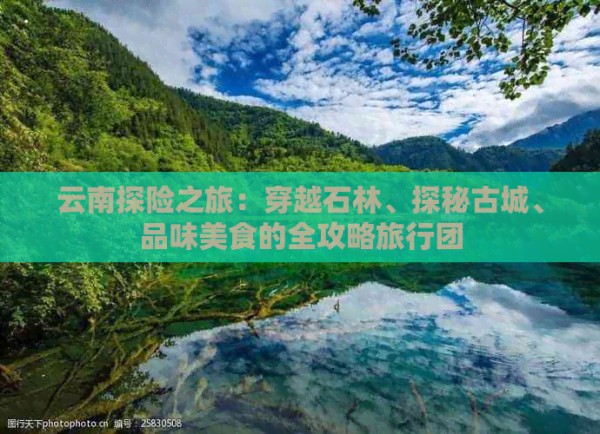 云南探险之旅：穿越石林、探秘古城、品味美食的全攻略旅行团