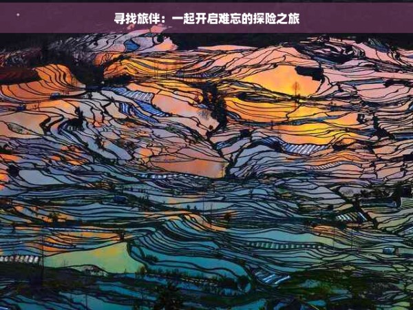 寻找旅伴：一起开启难忘的探险之旅