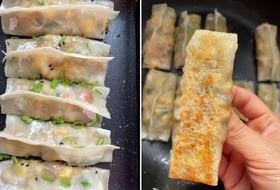 元气满满减脂早餐~水煎素锅贴
