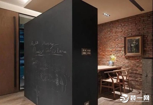 一字型动线布局设计效果图