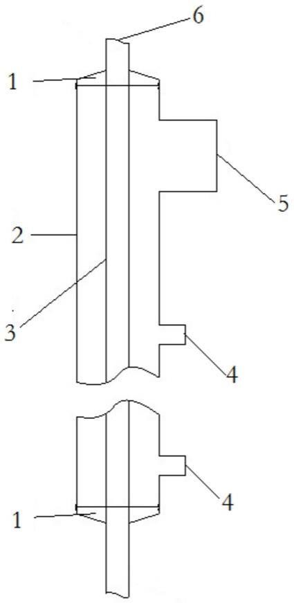一种高层生活热水集中减压循环管道系统的制作方法