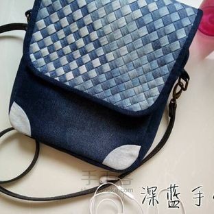 牛仔单肩包