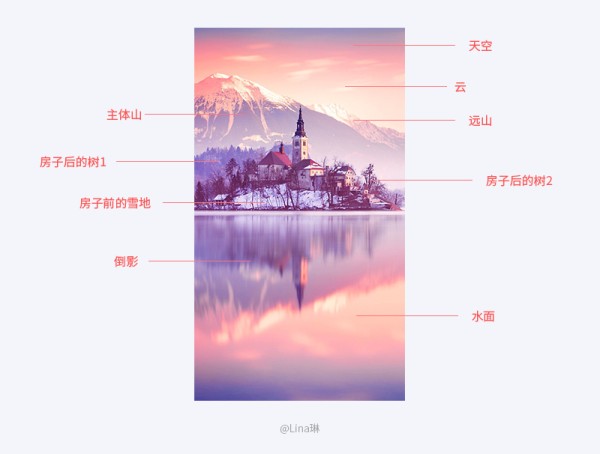 插画效果：用PS把风景照片转插画效果