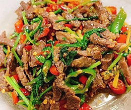 米饭终结者~小炒黄牛肉的做法