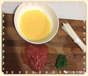 1岁宝宝辅食|西红柿鸡蛋青菜面的做法 步骤3