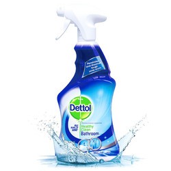 Dettol 滴露 浴室清洗剂500ml镜面瓷砖玻璃龙头去污除水垢卫生间清洁除菌喷雾