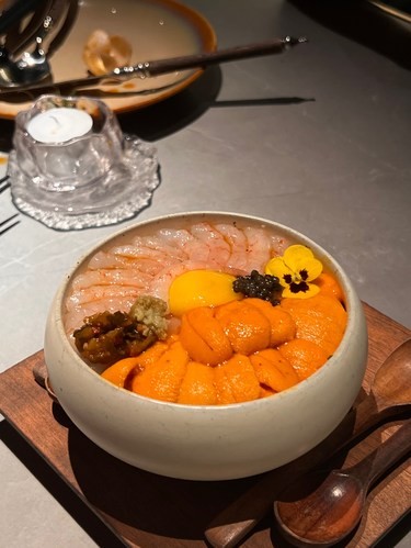 海胆甜虾饭[加油]