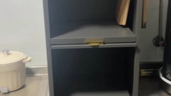 佳帮手厨房置物架微波炉收纳柜落地多层储物柜多功能橱柜碗柜夹缝