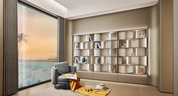 modern-minimalist-greige-built-in-bookcase-design