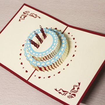 生日礼物妈妈贺卡 生日礼物贺卡
