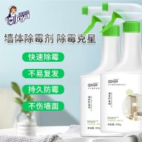 500ml*2瓶 墙面清洁除霉剂墙体白墙去污神器去霉斑霉菌喷雾大扫除清洁剂