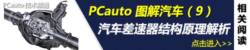 汽车差速器结构原理解析