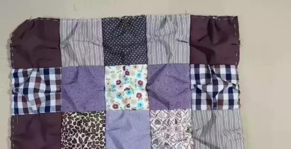 旧衣服改造坐垫，不比买的差哦，附详图教程