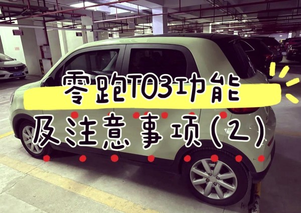 零跑T03特色功能与贴士 后视镜防炫目功能，轻松应对远光灯，保障夜间行车安全。 车钥匙功能强大且可自定义，一键寻车、开空调，便捷生活触手可及。 快慢充接口灵活切换，快充高效省时，慢充电费更亲民，预约充电更省心。 ❄️电池预加热功能，冬日续航不再短，出行更无忧。 使用小贴士： 1️⃣新车贴膜后，7天内别开窗哦，保护膜的完整性很重要。 2️⃣松电门即降速，动能回收助力驾驶，不喜欢踩刹车？没问题！ 3️⃣夏天开空调，三档风力就足够，避免过冷，轻松应对炎炎夏日。-有驾
