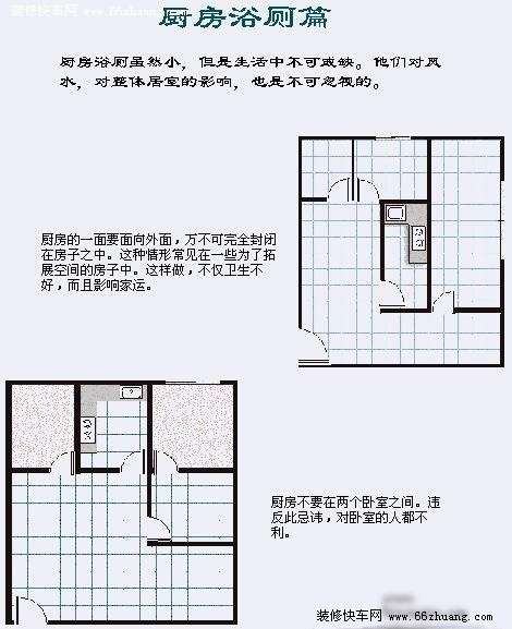 家居风水知识要注意的细节