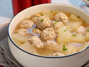 冬瓜丸子汤——健康美味家常菜的做法 步骤10