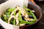 小吃 元椒炒鸡丝