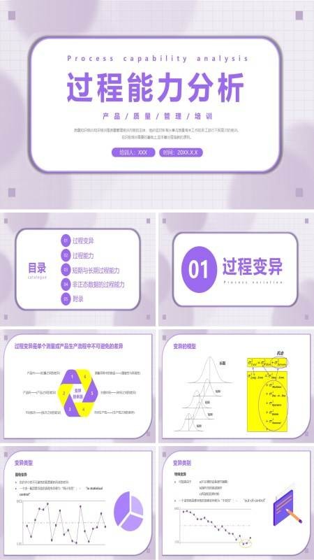 过程能力分析培训资料PPT课件