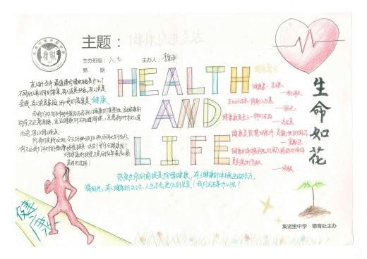 健康促进生活方式主题手抄报投票大赛开始啦