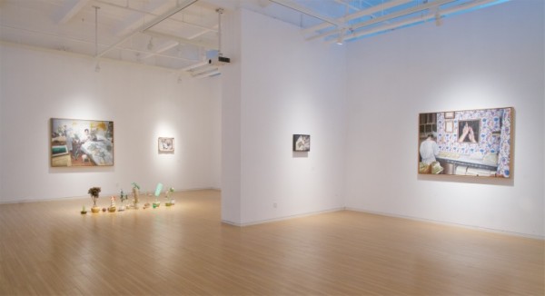 时永骏“家庭代工”展览现场 