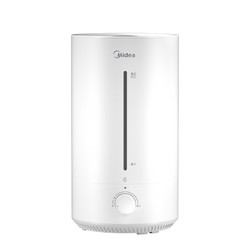 美的（Midea）加湿器除菌大雾量卧室婴儿办公室家用卧室客厅大容量空气加湿净化器轻音桌面立式CS-3VWL