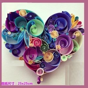 手韵衍纸材料包手工折纸彩色个性装饰画卡通立体免邮diy手工纸
