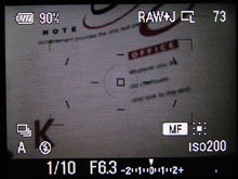索尼α350_菜单